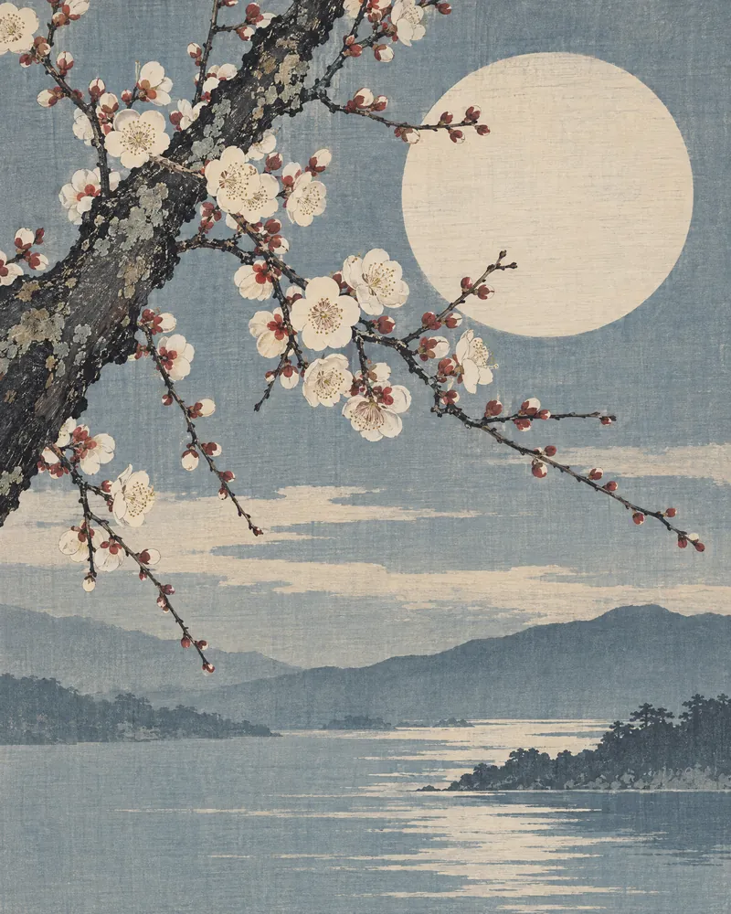 Japonisme — Branch and bloom in the Edo tradition